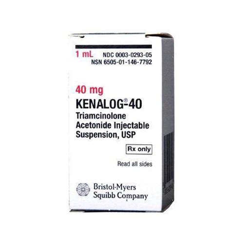 Kenalog 40 Vl 40mgml 1ml