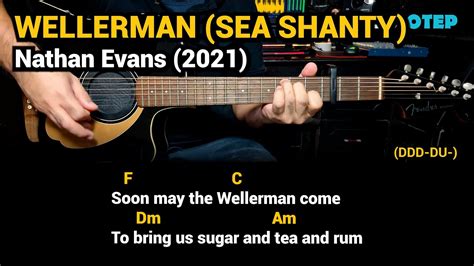 Wellerman Sea Shanty Nathan Evans Easy Guitar Chords