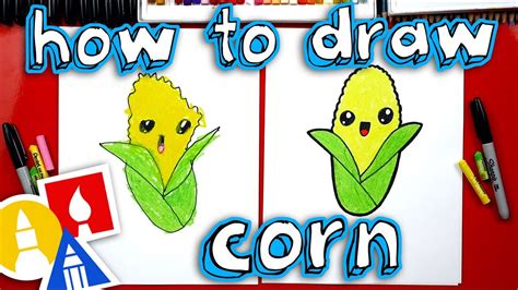 Corn Drawing For Kids