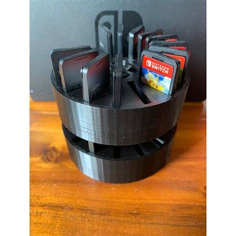 Nintendo Switch Stackable Game Card Stand Case with Switch Logo - Holds ...