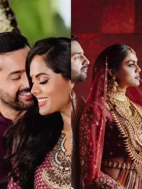 Stylish Wedding Pictures Of Karthika Nair And Rohit Menon Times Of India