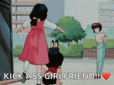 Kick Anime GIF - Kick Anime Mad - Discover & Share GIFs