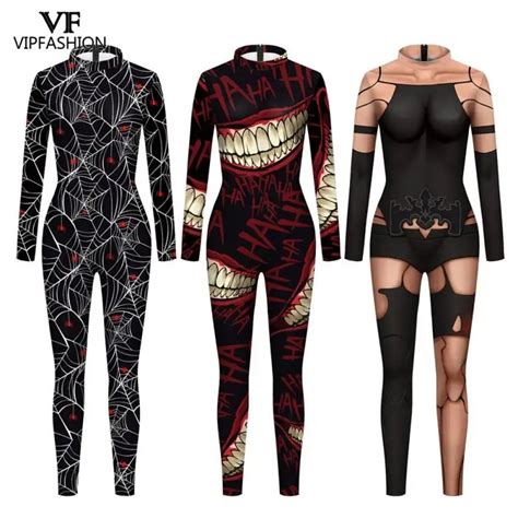 VIP FASHION Body De Terror Para Mujer Traje Sexy De Boca Grande Con