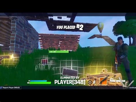 Second Place In Limited Time Mode Test Solo Tournament Fortnite Season