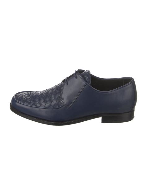 Bottega Veneta Leather Derby Shoes - Gem