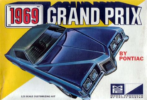 Mpc 1969 Pontiac Grand Prix Model Kit Model Cars Kits Plastic