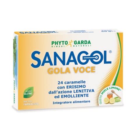 Sanagol Gola Voce Gola Voce Erisimo Caramelle Balsamiche Miele E Limone