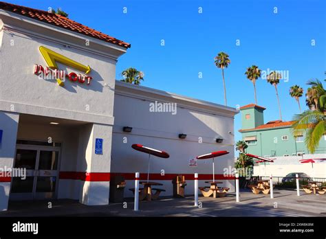IN-N-OUT BURGER Restaurant. American chain of Fast Food Restaurants ...