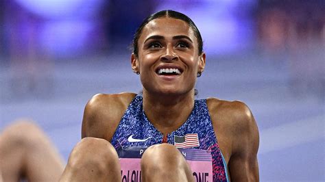 Sydney Mclaughlin Levrone Breaks World Record Again Winning Gold For