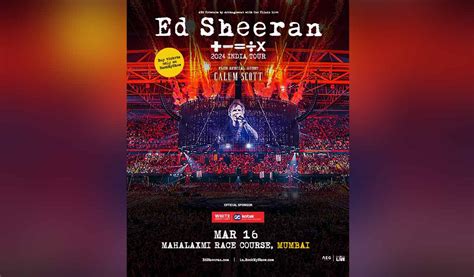 Ed Sheeran Returns To Mumbai With New Tour In 2024 Telangana Today