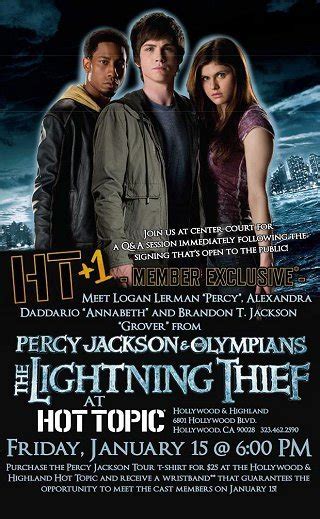 Movie Poster Percy Jackson And The Olympians Photo 9806564 Fanpop