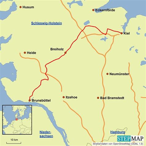 Nordostseekanal Radweg Schleswigholsteinisches Wattenmeer Reisekarhu