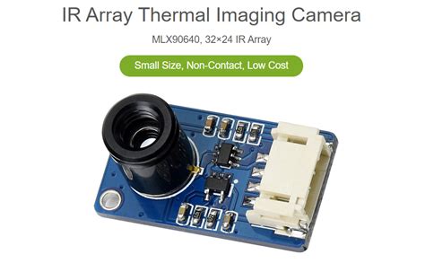 Amazon Waveshare MLX90640 IR Array Thermal Imaging Camera With 32