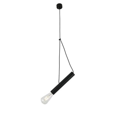 Suspension Moderne E Noire H Cm