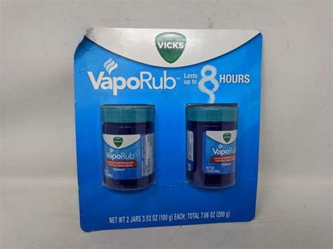 Vaporub Cough Suppressant Tropical Analgesic Ointment Jars Dutch Goat