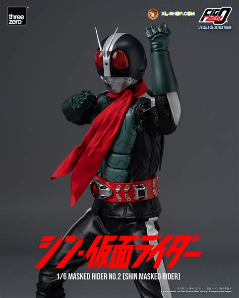 Threezero 3Z04880W0 FigZero 1 6 Masked Rider No 2 SHIN MASKED RIDER