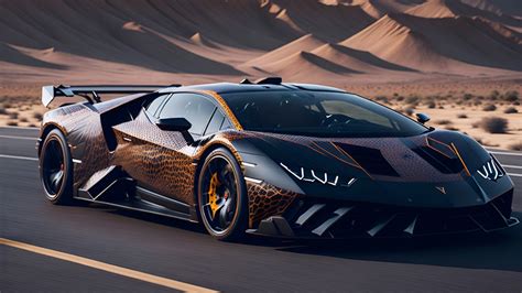 Lamborghini Huracán Performante in black panther mode YouTube