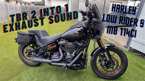 Tbr Exhaust Sound On 2021 Harley Davidson Low Rider S Stage 2 Youtube