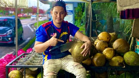 Cara Potong Kelapa Pandan Skillls Kupas Kelapa🤙💯‼️ Youtube