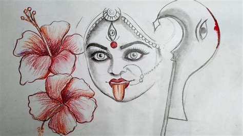 Kali Face Drawing