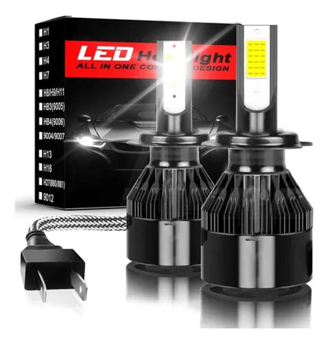 Para Para Jetta Mk6 Clásico Vento Polo Kit De Focos Led H7 Meses sin