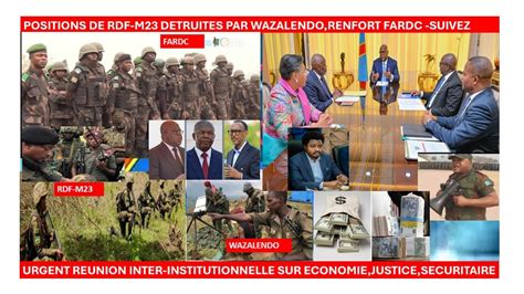 Lourdes Pertes Rdf M Positions Detruites Par Wazalendo Renfort