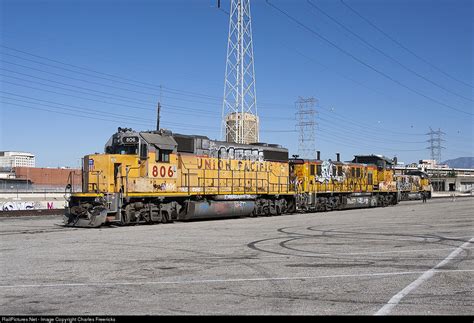 Railpicturesnet Photo Up 806 Union Pacific Emd Gp38 2 At Los Angeles