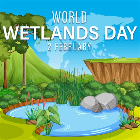 World Wetlands Day poster design 5253837 Vector Art at Vecteezy