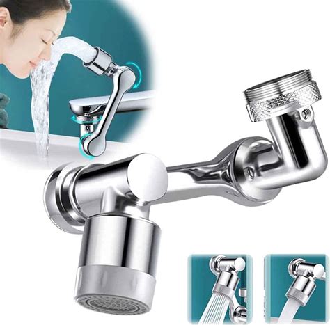 Universal 1080 Swivel Robotic Arm Swivel Extension Faucet Aerator