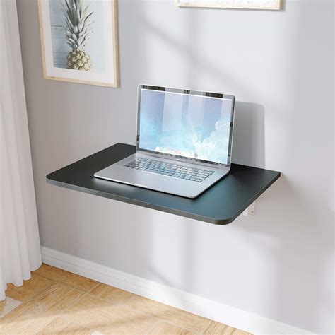 Buy Folding Wall Ed Drop Leaf Laptop Desk With Brackets Space Saving