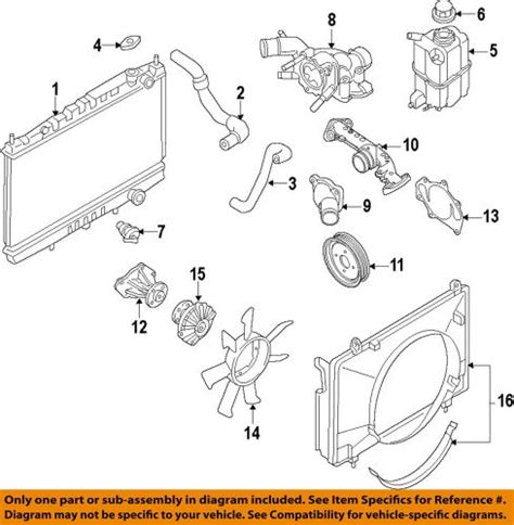 Sell NISSAN OEM 03 07 Murano Radiator Lower Hose 21503CA000 In Union