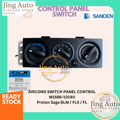 Original Proton Saga Blm Fl Flx Air Cond Switch Control Panel