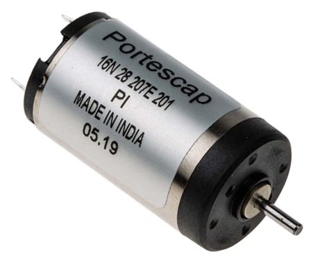 16n28 207e201 Portescap Portescap 23 W 12 V Dc 24 Mnm 10800 Rpm 15mm Shaft Diameter