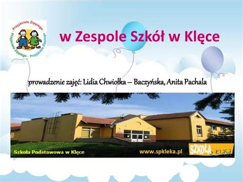 PPT w Zespole Szkół w Klęce PowerPoint Presentation free download