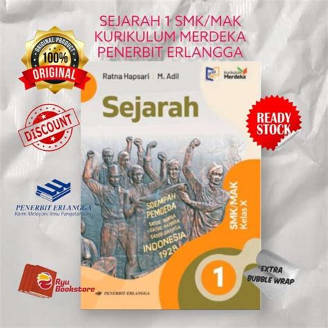 Promo Original Sejarah Kelas Smk Mak Kur Merdeka Erlangga Diskon