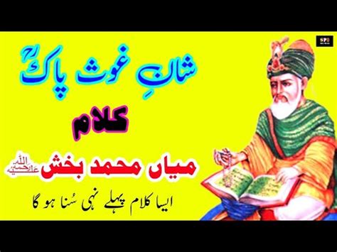 Saif Ul Malook Mian Muhammad Bakhsh Wajahat Ali Warsi Ghous E Azam