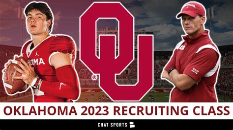 Oklahoma Football 2023 Recruiting Class: Brent Venables 2023 Class Led ...