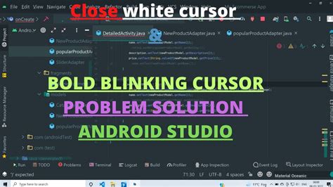 Three Method To Close White Cursor And Bold Blinking Cursor Problem