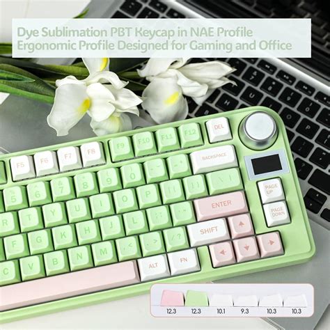 Epomaker Th X Gasket Mechanical Keyboard Layout Triple Mode Hot