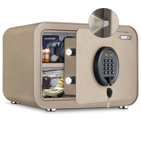 ISLANDSAFE Safe Box With Inner Light Caja Fuerte Small Deluxe Digital