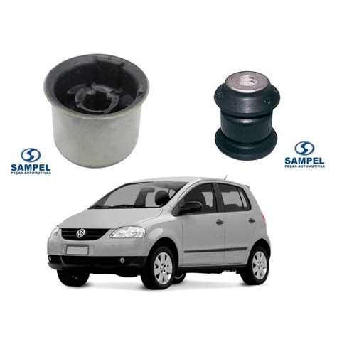 Par Bucha Bandeja Dianteira Sampel Volkswagen Fox 1 0 1 6 2003 A 2009