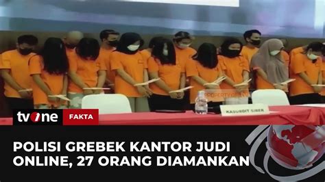 Polda Lampung Gerebek Kantor Judi Online Di Tangerang Banten Fakta