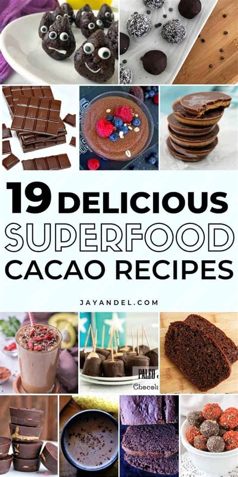 19 Delicious Superfood Cacao Powder Recipes