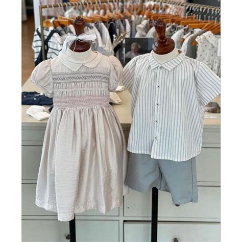 VNXK chính hãng Đầm smock nude xuất Hàn cho bé gái chính hãng xuất dư xịn s c Shopee Việt Nam