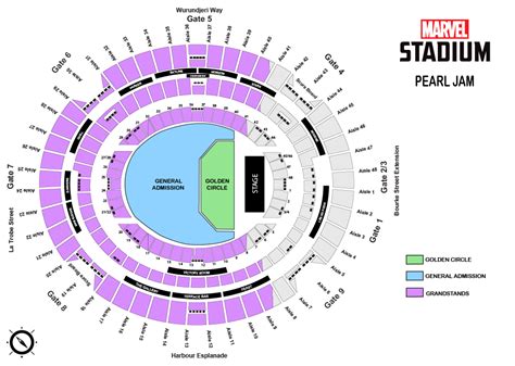 Marvel Stadium Docklands Vic Tickets Event Schedule Seating