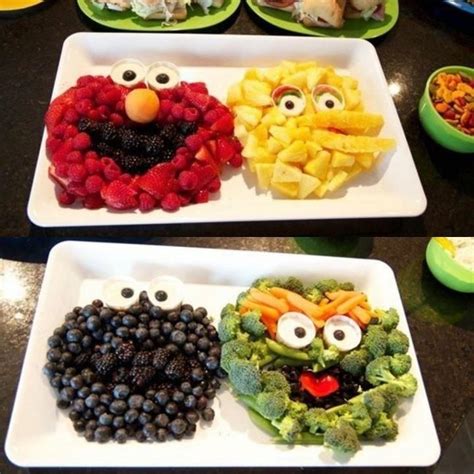 Fruit And Veggie Tray For Kids Healthy Party Food Food Kids Party Food