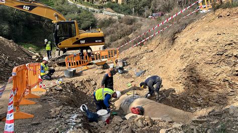 Acosol Da Por Arreglada La Aver A De Agua Que Ha Provocado Cortes En El