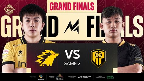 M5 GRAND FINAL ONIC VS AP BREN GAME 2 YouTube