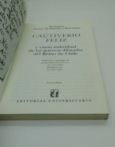 Cautiverio Feliz Francisco Núñez De Pineda Y Bascuñán Cuotas Sin Interés