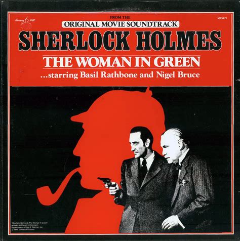 Basil Rathbone And Nigel Bruce Sherlock Holmes In The Woman In Green